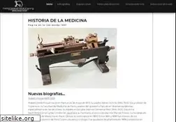 Sites similar to historiadelamedicina.org