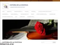 Sites similar to historiadelasinfonia.es