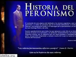 Sites similar to historiadelperonismo.com