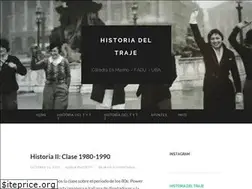 Sites similar to historiadeltraje.com