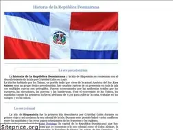 Sites similar to historiadominicana.com.do