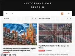 Sites similar to historiansforbritain.org