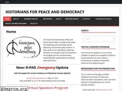 Sites similar to historiansforpeace.org