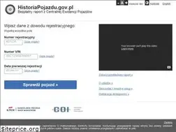 Sites similar to historiapojazdu.gov.pl