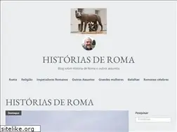 Sites similar to historiasderoma.com