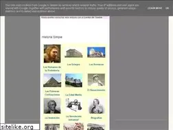 Sites similar to historiasimple.com