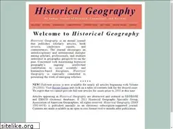 Sites similar to historical-geography.net