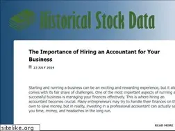 Sites similar to historical-stock-data.com