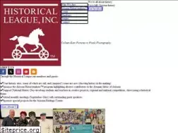 Sites similar to historicalleague.org