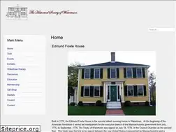 Sites similar to historicalsocietyofwatertownma.org