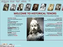 Sites similar to historicaltenors.net