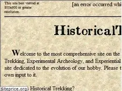 Sites similar to historicaltrekking.com