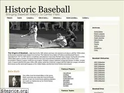 Sites similar to historicbaseball.com