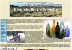 Sites similar to historicbottles.com