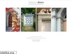 Sites similar to historicdoors.com