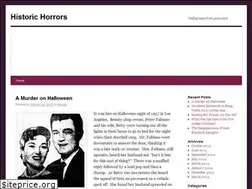 Sites similar to historichorrors.wordpress.com