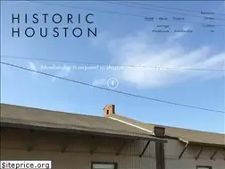 Sites similar to historichouston.org