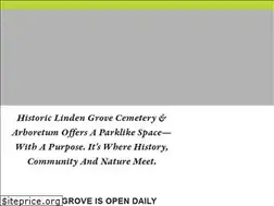 Sites similar to historiclindengrove.org