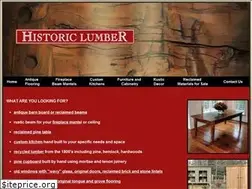 Sites similar to historiclumber.ca