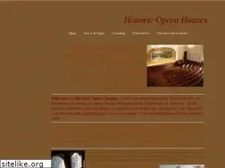 Sites similar to historicoperahouses.org