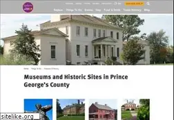 Sites similar to historicprincegeorges.com