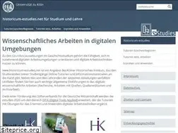 Sites similar to historicum-estudies.net