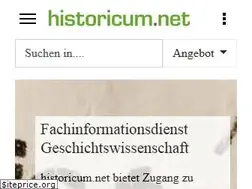 Sites similar to historicum.net