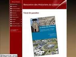 Sites similar to historiensdulimousin.fr