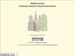 Sites similar to historiesittard-geleen-born.nl