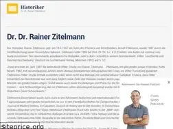 Sites similar to historiker-zitelmann.de