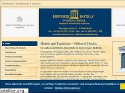 Sites similar to historikhotels.com