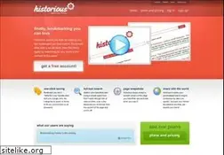 Sites similar to historio.us