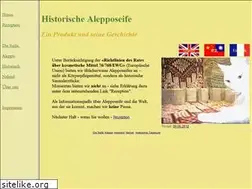 Sites similar to historische-aleppo-seife.de