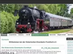 Sites similar to historische-eisenbahn-frankfurt.de
