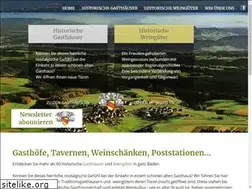 Sites similar to historische-gasthaeuser.de