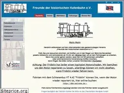 Sites similar to historische-hafenbahn.de