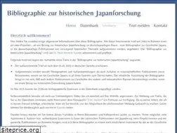 Sites similar to historische-japanforschung.de