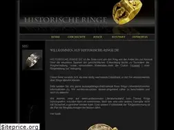 Sites similar to historische-ringe.de