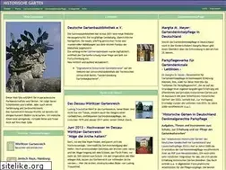 Sites similar to historischegaerten.de