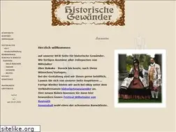 Sites similar to historischegewaender.de