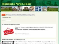 Sites similar to historischekringliemeer.nl