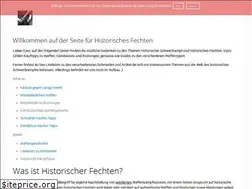 Sites similar to historischer-schwertkampf.de