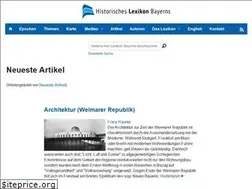Sites similar to historisches-lexikon-bayerns.de