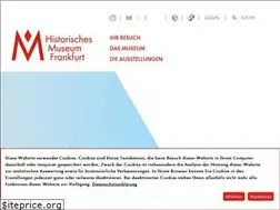 Sites similar to historisches-museum-frankfurt.de