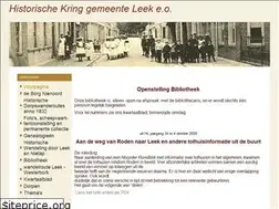 Sites similar to historischleek.nl