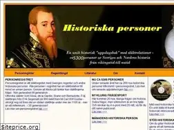 Sites similar to historiska-personer.nu