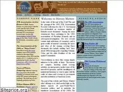 Sites similar to history-matters.com