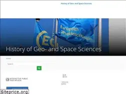 Sites similar to history-of-geo-and-space-sciences.net