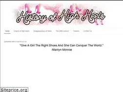 Sites similar to history-of-heels.weebly.com