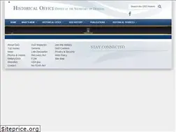 Sites similar to history.defense.gov